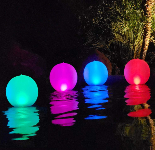 Color Changing LED Glow Balls