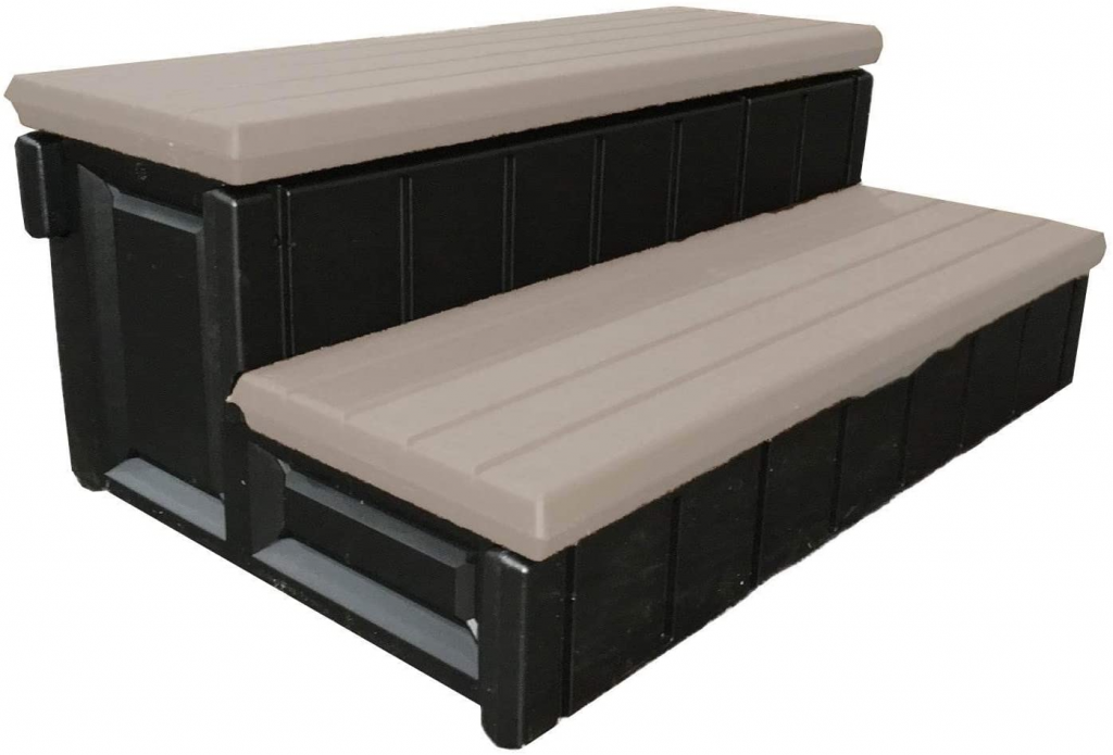 Leisure Accents Deluxe Spa Hot Tub Step — the safest