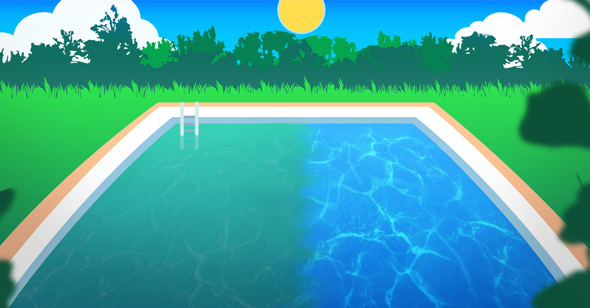 How to prevent green water in your pool