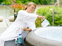 Chemicals for inflatable hot tub