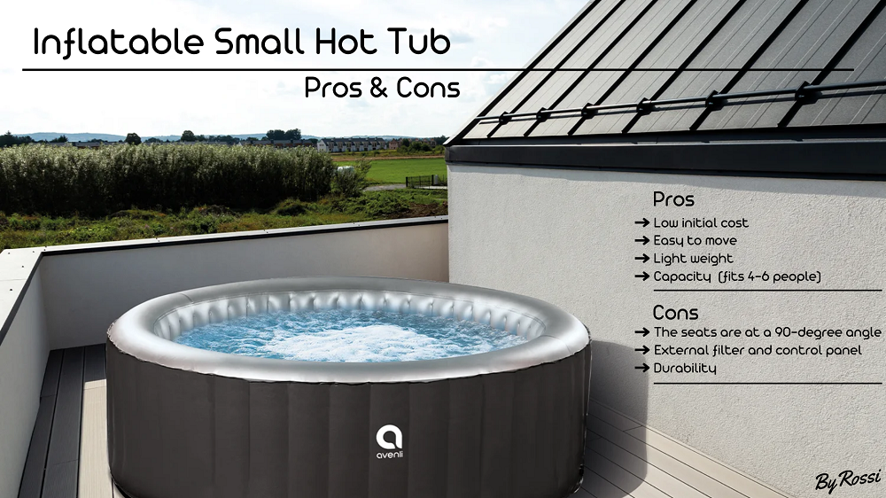 Inflatable small hot tubs pros and cons