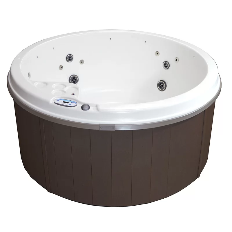 Cyanna Valley Spas round hot tub ⁠— The best for using in cold climate