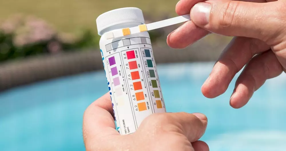 pH is usually the first thing you check while testing the water