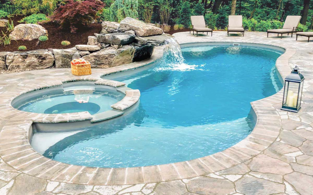Concrete pool — Best for large areas