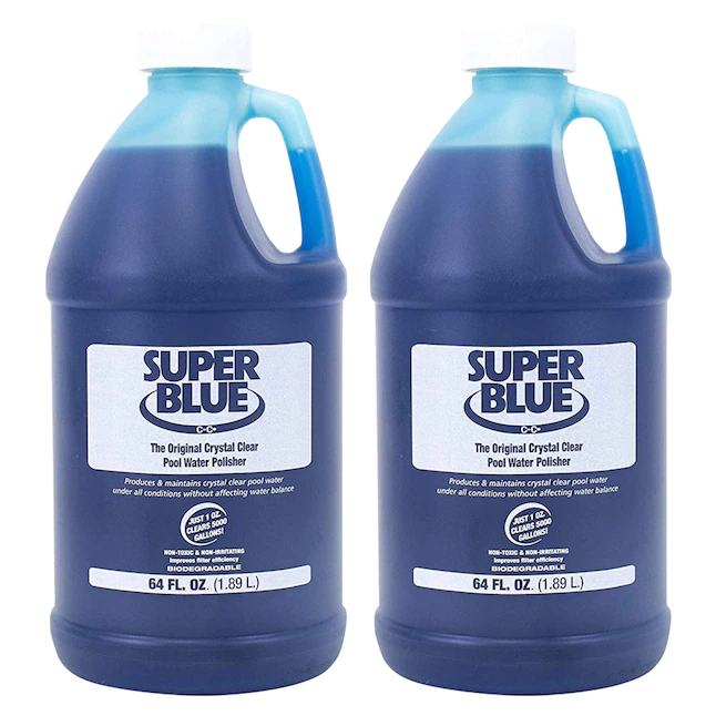 GLB Super Blue Pool Clarifier – the fastest cleaning rate 