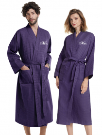 AW BRIDAL Couple's Cotton Robes 