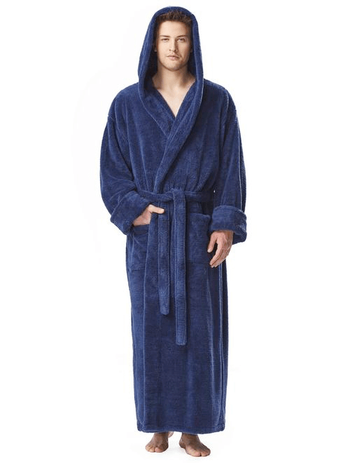 Arus Men's Fleece Robe
