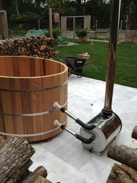 Wood-Fired Hot Tubs Work