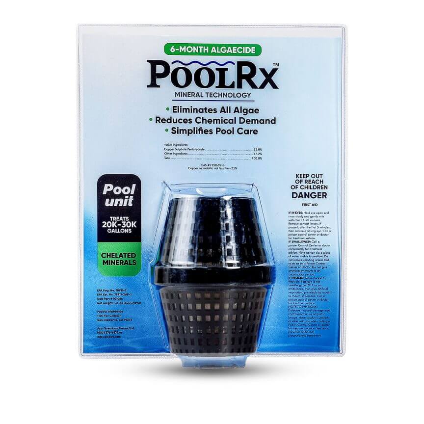 Pool RX Black Algaecide: Strongest Concentration of Active Ingredient